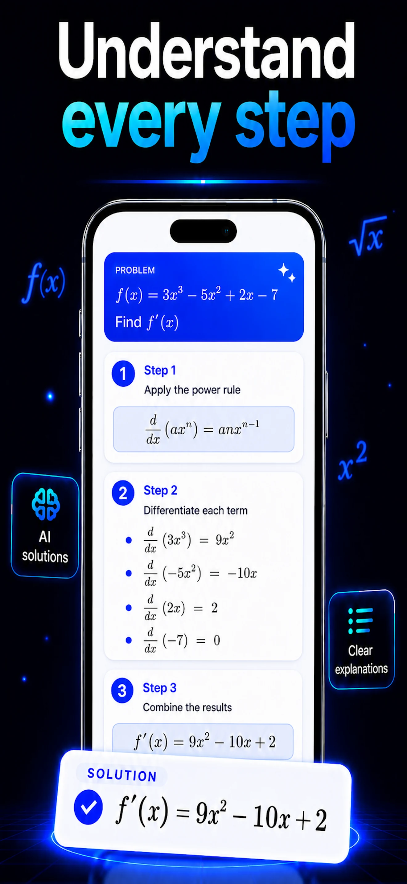 Eqora step-by-step problem explanation