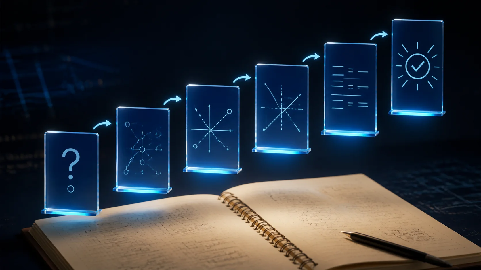 Yapay zekâ matematik çözücüsünün açıklaması net öğrenme adımlarına bölünmüş